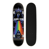 Skate Completo Black Star Semi Pro Para Todas As Idades