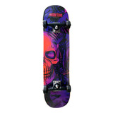 Skate Completo Owl Street Moon 53mm Estampado 82cm