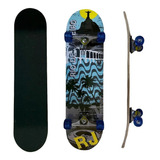 Skate Completo Semi Profissional Shape Em Madeira Até 70kg
