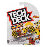 Skate De Dedo 96mm - World Industries Amarelo - Tech Deck