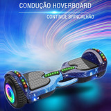 Skate Elétrico Hoverboard Lurs Hbd65s Azul 6.5 