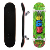 Skate Hondar Montado Maple Street Park Graffiti 3d Roxo 8.0