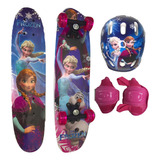 Skate Infantil Duplo C/ Acess Frozen 61cm 4266