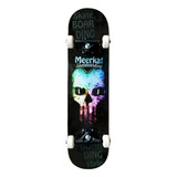 Skate Intermediário Street Meerkat Skull (truck De Aluminio)