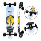 Skate Longboard Completo Pgs - Original Vários Desenhos