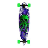 Skate Longboard Montado Lyons Roda Importada Abec 15 Polvo