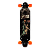 Skate Longboard Montado Lyons Roda Importada Abec 15 