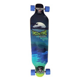 Skate Longboard Moon Time Wave Speed