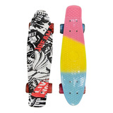 Skate Mini Cruiser, Variadas Estampas E Cores 60mm/82a