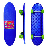 Skate Mini Cruiser Infantil Iniciante Montado Colorido Top**