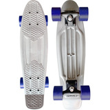 Skate Mini Cruiser Moon Time Prateado 22 Pol. 