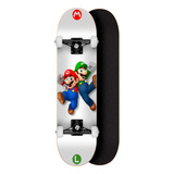Skate Montado Pronto P Uso Truck De Aluminio Abec 5 Pro