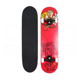 Skate Pro Kronik Charlie Brown Jr Iniciante Bel Fix