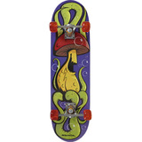 Skate Row Truck Alumínio Rodas Em Gel 79x20cm Mor