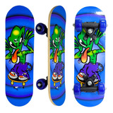 Skate Semi Profissional Infantil 30 Kg Jr Unisex Estampado