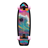 Skate Simulador De Surf Surfskate - Power Colors - 32 