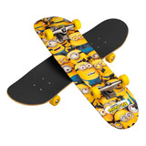 Skateboard Infantil Minions Meu Malvado Favorito 3d Maple 31