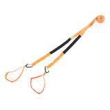 Ski Harness Orange Nylon D Hook Design, Gancho E Fácil De Us