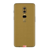 Skin 3m Adesivo Pelicula Capa Ouro Escovado One Plus 6t