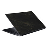 Skin Adesiva P/ Tampa Notebook Mármore Black - Dell Inspiron