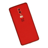 Skin Adesivo Pelicula Capa Vermelho Fosco One Plus 6 Da 3m
