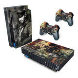 Skin Para Ps2 Fat Adesivo - Modelo 001