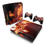 Skin Para Ps3 Slim Adesivo - Modelo 028