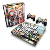 Skin Para Ps3 Slim Adesivo - Modelo 074