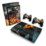 Skin Para Ps3 Super Slim Adesivo - Modelo 197