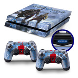 Skin Para Ps4 Fat Adesiva God Of War Ragnarok