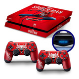 Skin Para Ps4 Fat Adesiva Spider-man
