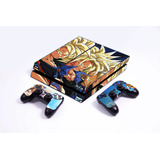 Skin Para Ps4 Fat Dragon Ball Z Goku Versões