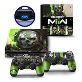 Skin Para Ps4 Slim Adesiva Call Of Duty Modern Warfare 2