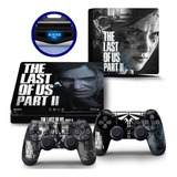 Skin Para Ps4 Slim Adesiva The Last Of Us Part 2
