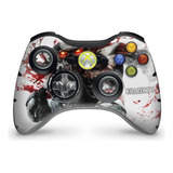 Skin Para Xbox 360 Controle Adesivo - Modelo 047