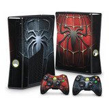 Skin Para Xbox 360 Slim Adesivo - Modelo 190