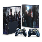 Skin Para Xbox 360 Super Slim Adesivo - Modelo 120