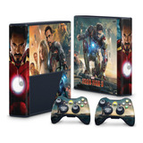 Skin Para Xbox 360 Super Slim Adesivo - Modelo 135