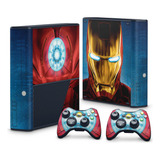 Skin Para Xbox 360 Super Slim Adesivo - Modelo 161