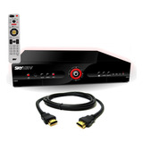 Sky Pre Pago Com Gravador + Habilitação + Recarga Top