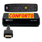Sky Pre Pago Conforto Com Habilitação + 5 Anos De Canais 