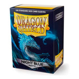 Sleeve Dragon Shield Matte Night Blue (standard) - (100 Un