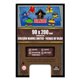 Sleeves P/ Marvel United Fichas De Vilão Bucaneiros 90x200
