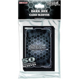 Sleeves Yugioh Dark Hex 50 Protetores Small Original Konami 