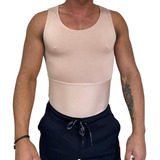 Slim Fitness Colete Alta Compressão Modelador Masculino
