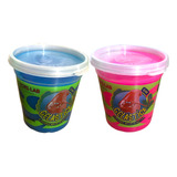 Slime Com 2 Gelástica Mega Elástica Kit Toys Lab Massinha