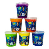 Slime Luccas Neto Com 6 Gelástica Mega Elástica Kit Toys Lab