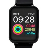 Smart Watch B57 Ip67 Relógio À Prova D Água Mulheres Homens Cor Da Caixa Azul Cor Da Pulseira Preto Cor Do Bisel Black