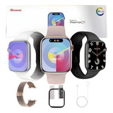  Smart Watch W99+ Série 9 Feminino Masculino Amoled Nfc Gps