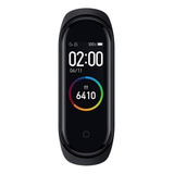 Smartband M4 Mede Pressão Batimentos Oxigênio Android E Ios Cor Da Caixa Preto Cor Da Pulseira Preto Cor Do Bisel Preto